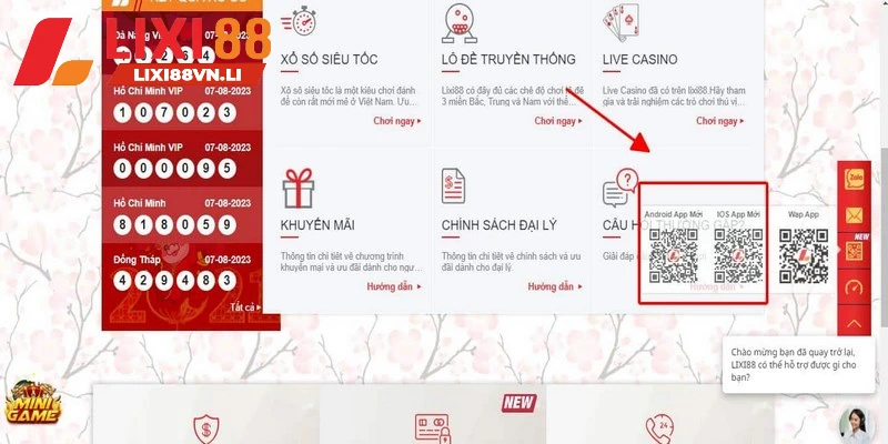 Hãy đảm bảo kết nối mạng luôn ổn định khi tải app Lixi88