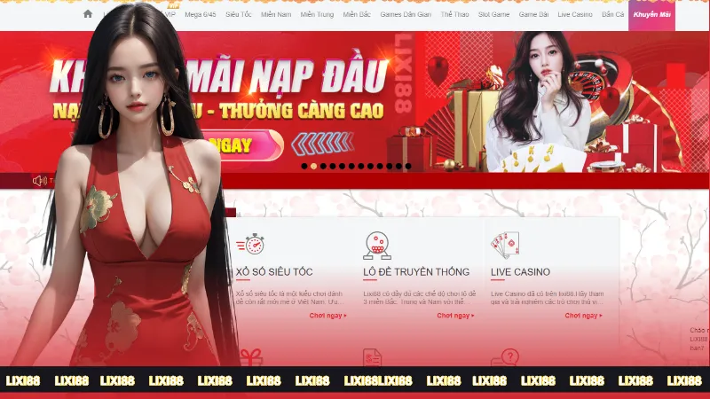 Lixi88 - Nhà cái cá cược tại hàng đầu Việt Nam